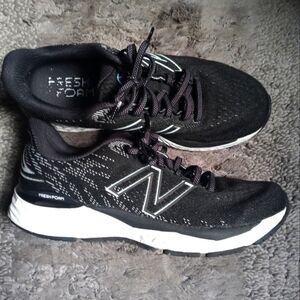New Balance Black and White Women's Sneakers
